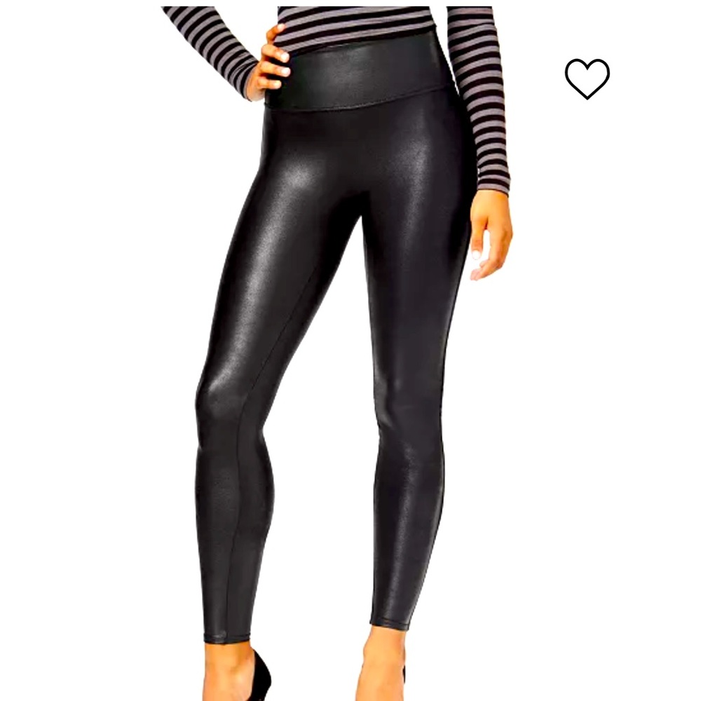 Spanx faux leather leggings